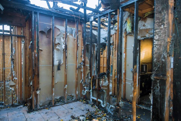 Professional Fire Damage Repair technician working in Adairsville, GA